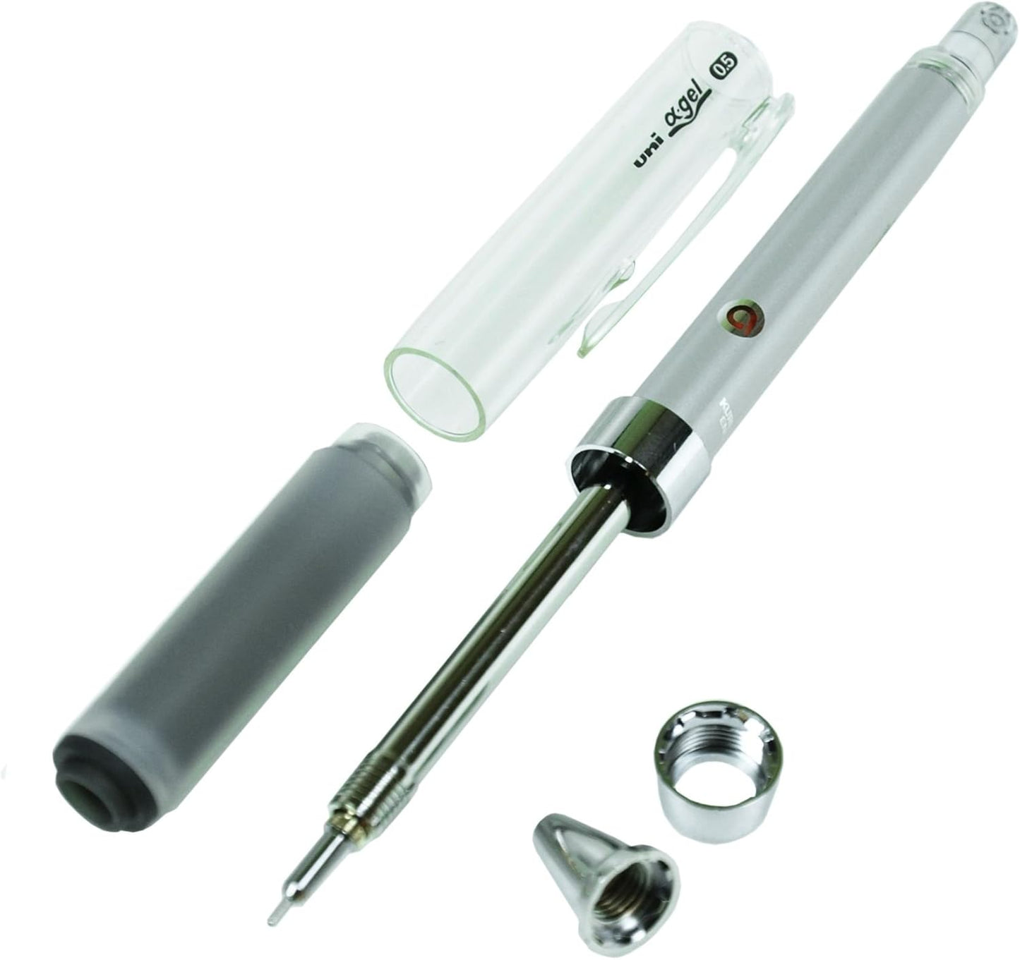Mitsubishi Uni Alpha-Gel Mechanical Pencil, Automatically Rotating Lead, turoquoise