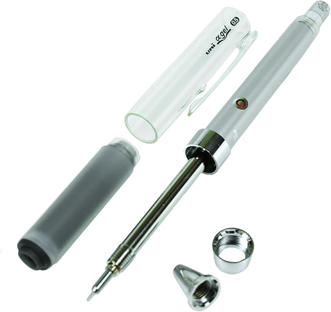 Uni Mitsubishi Uni Alpha-Gel Mechanical Pencil, Automatically Rotating Lead Black