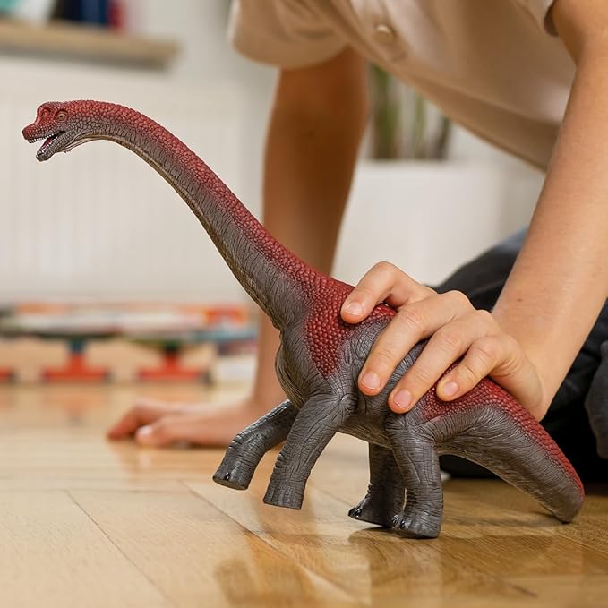 Schleich Dinosaur Brachiosaurus (Red) 15044