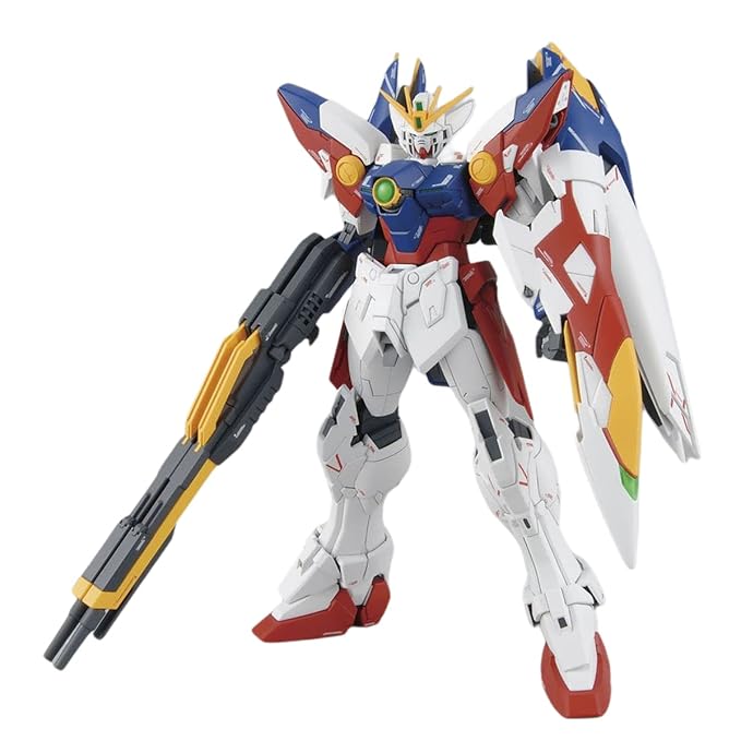 Bandai MG New Mobile War Gundam W Endless Waltz XXXG-00W0 Wing Gundam Proto Zero EW 1/100 Scale Color Coded Plastic Model