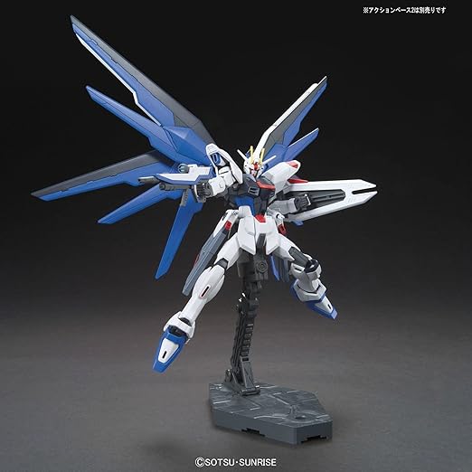 Bandai Spirits Plastic Hobby-Gundam Seed-#192 Freedom Gundam,Bandai Hgce, Multicolor