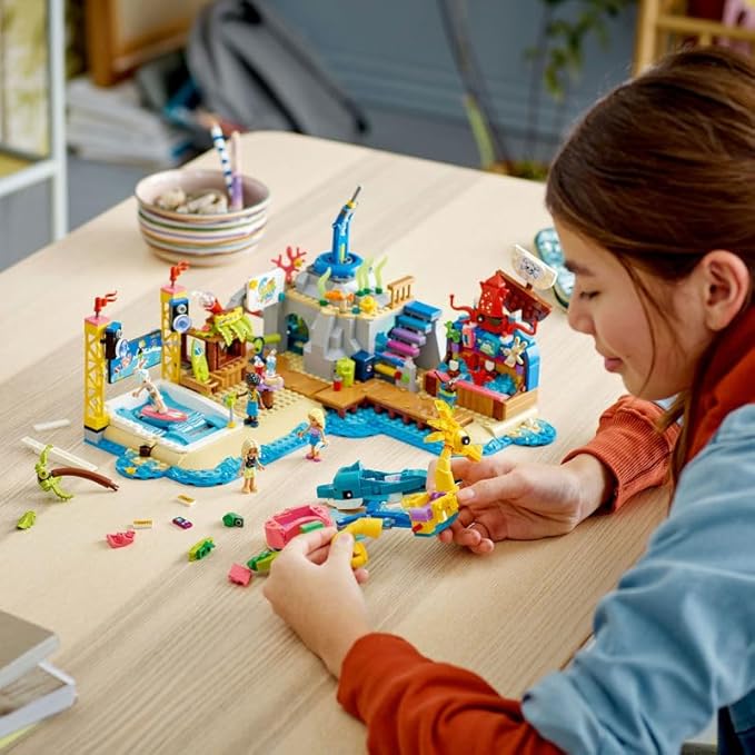 LEGO Friends Beach Amusement Park 41737 Building Toy Set (1,348 Pieces)