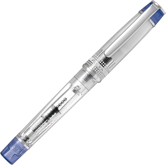 PILOT PFPR1TLCM Fountain Pen, Prera Prera, Coloring, Calligraphy, Transparent Blue