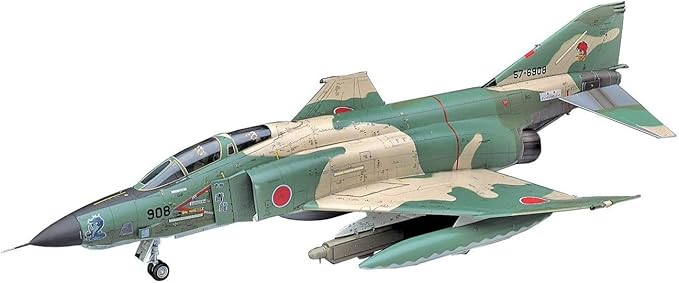 Maquette Hasegawa 1/48 RF-4E Phantom II – Forces Aériennes Japonaises – Kit Non Peint