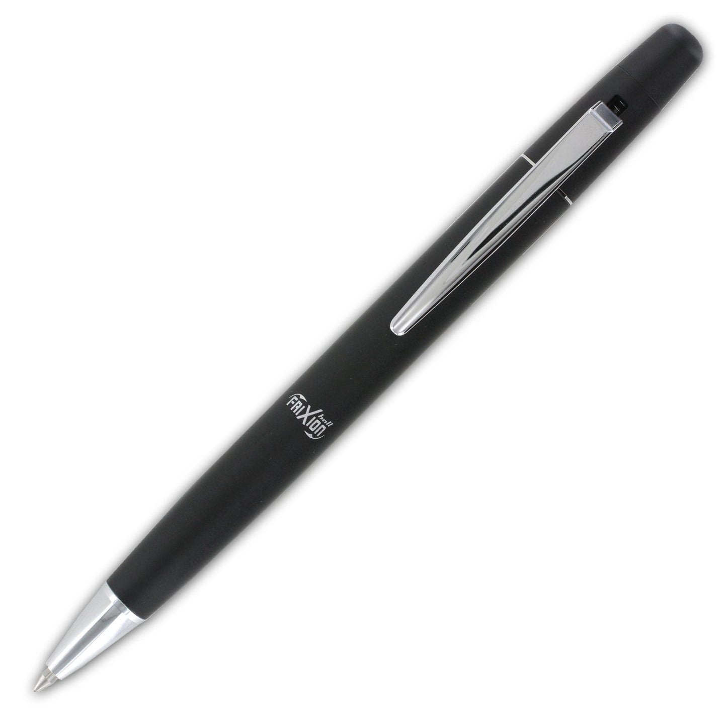 Pilot Frixion Ballpoint Pen, Firxion Biz Knock, Silver (LFBK-2SEF-S)