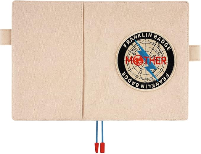 Hobonichi Notebook Cousin (A5) Size Notebook Cover MOTHER/Franklin Badge