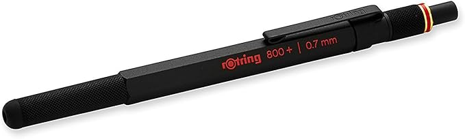 Rotring 800+ Mechanical Pencil + Stylus Black 0.7mm 1900182