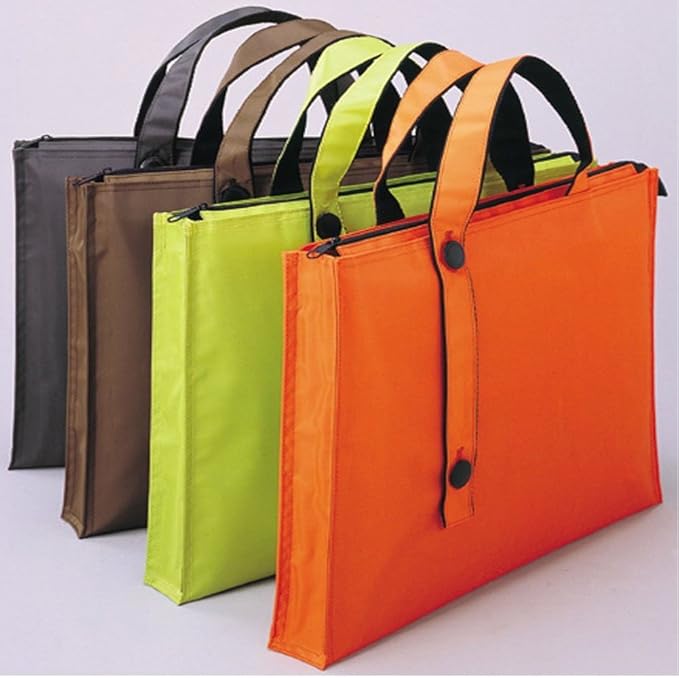 Lihit Lab A7650-6 Subbag, Learning Bag, Carrying Bag, 2.0 inches (50 mm), Yellow-Green