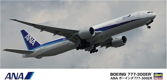 Hasegawa 1/200 ANA B777-300ER Plastic Model 18