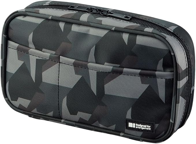 Lihit Lab A7551-11N Pen Case, Book Type, Indigo