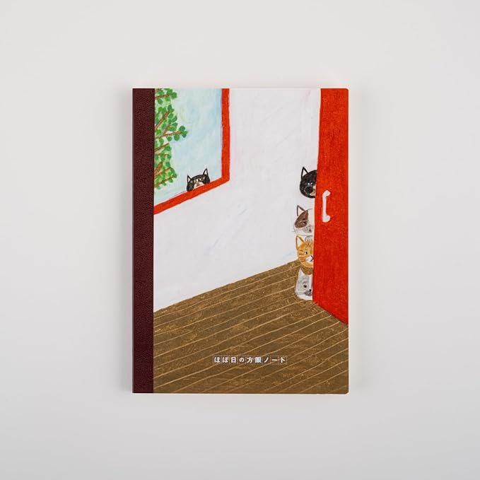 Hobonichi Keiko Shibata/Almost Day Square Notebook (A5) Who Came Notebook Accessory