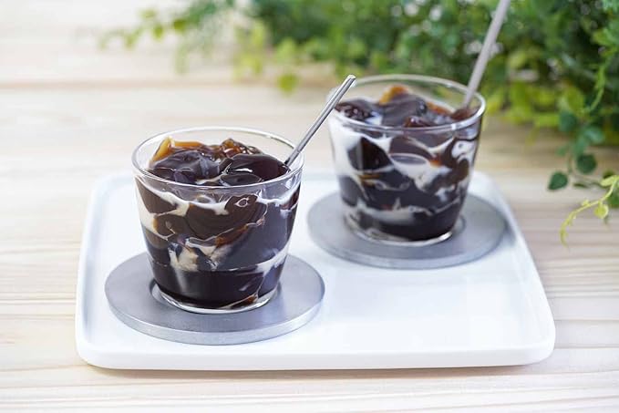 HARIO PRC-20-BK Pudding Cup, Made in Japan, Heat-resistant Glass, 7.8 fl oz (200 ml)