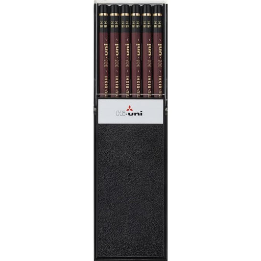 Uni Wooden Pencil, 5H, Box of 12 (HU5H)