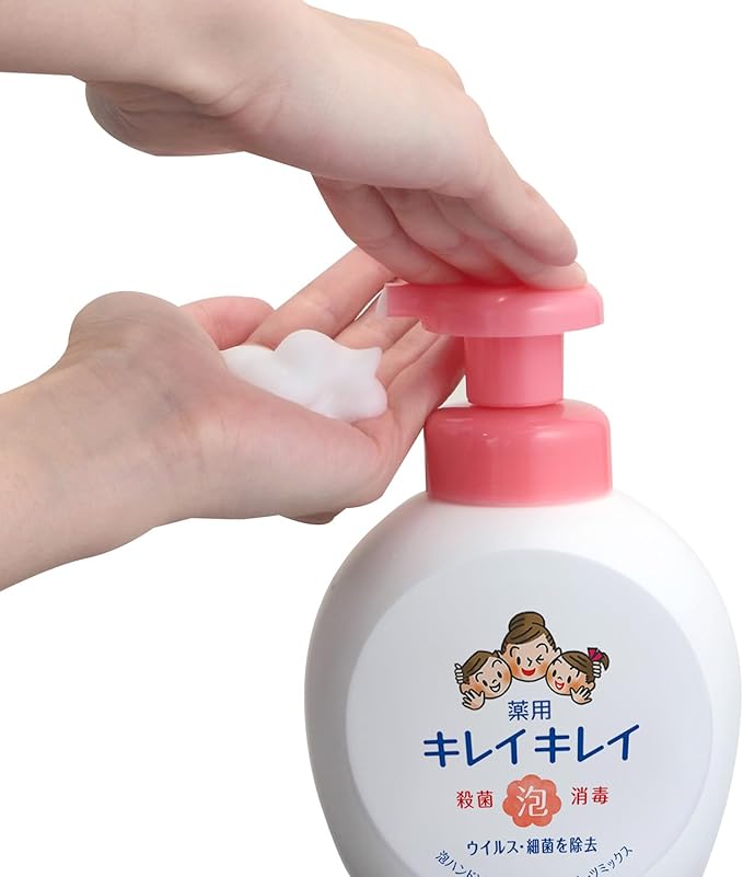 Kirei Kirei Medicated Foaming Hand Soap, Fruit Mix Scent, Large Pump Size
