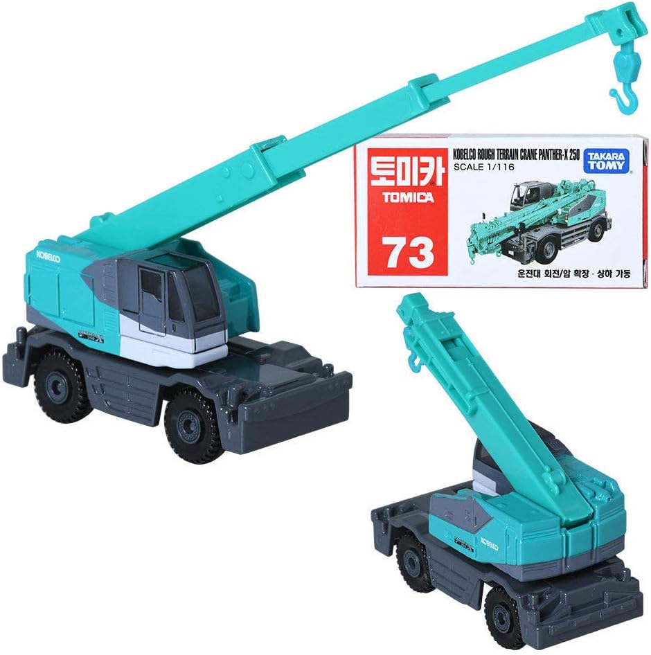 PANTHER 250X ミニカー 非売品　トミカ　TOMICA クレーン車 Tomica No.73 Kobelco Rough Terrain Crane Panther-X 250 (Box