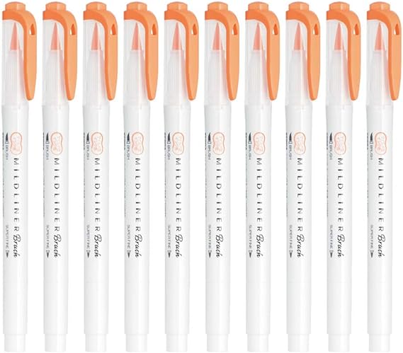 Zebra WFT8-5C-RC-N Highlighter, Mild Color, RC5 Colors