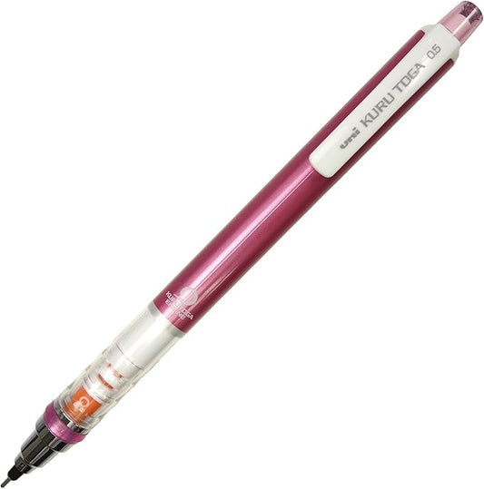 Uni Mechanical Pencil Kurutoga 0.5 Automatic Lead Rotation Mechanism Pink M54501P 13