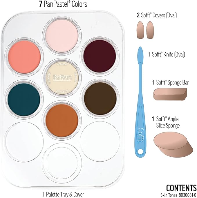 Panpastel 30081 Skin Tone 7 Color Set 318441