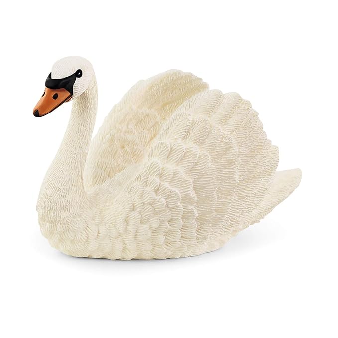 Schleich Farm World, Animal Figurine, Farm Toys for Boys and Girls 3-8 years old, Swan