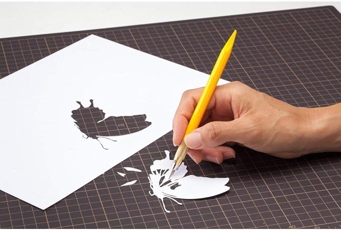 Olfa Designer Knife Yellow (for stationery only) 216BSY