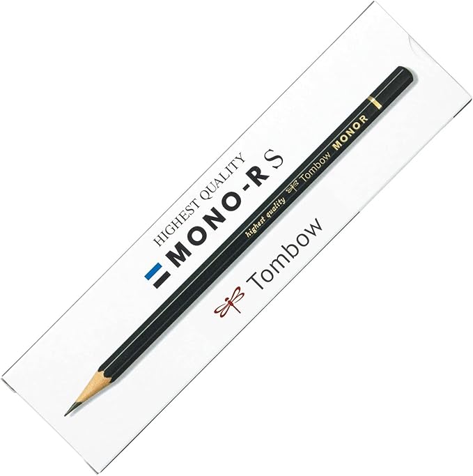 Tombow Mono-R Pencil Set with Plastic Case
