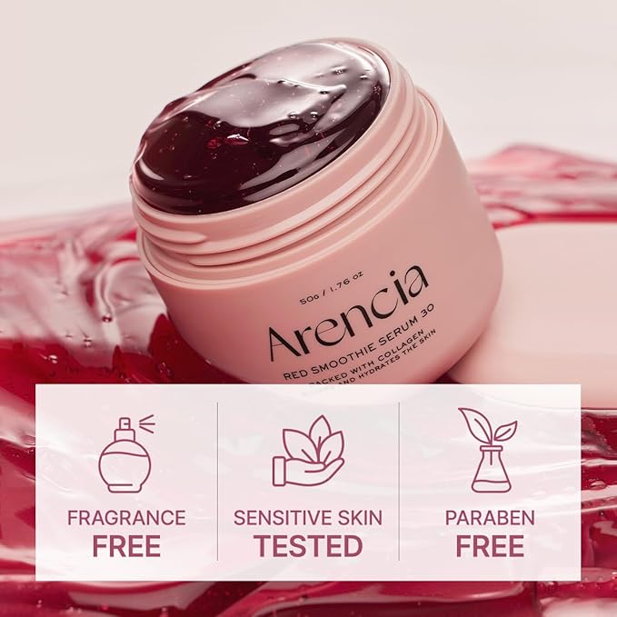 Arencia Red Mochicerum 30, Moisturizing Essence, Intensive Care for Firm Skin
