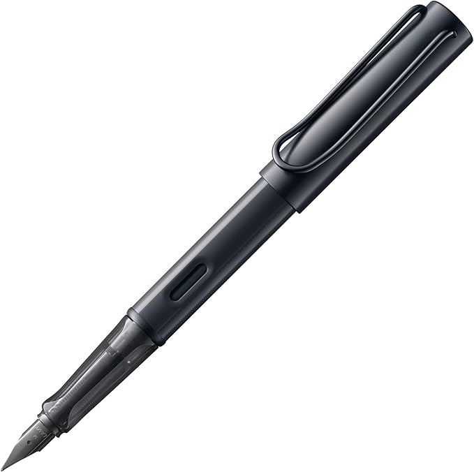 LAMY AL-star Black Fountain Pen - Ergonomic grip and black steel nib Size F