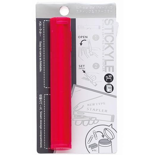 Sunstar Pen Type Stapler Stickyle, White (S4763220)