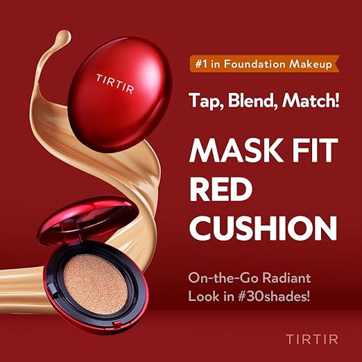 TIRTIR RED CUSHION 24N Mask Fit Cushion, 18 g