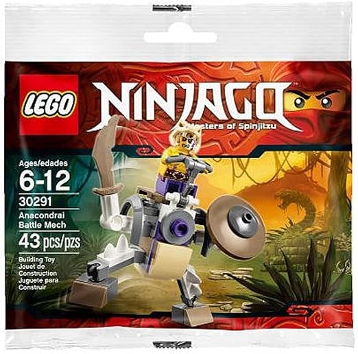 LEGO, Ninjago, Anacondrai Battle Mech (30291) Bagged – Unbox Japan