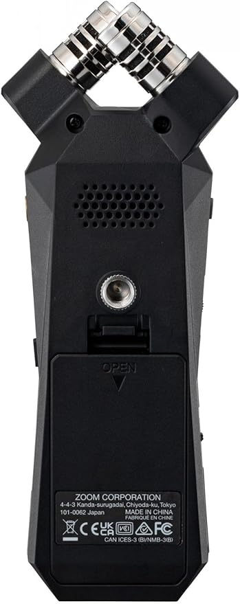 ZOOM Zoom H1essential Handy Recorder, Black, 32-bit Float, Small Podcast, Musical Instrument Playing, ASMR Interview, USB Microphone, Accessibility Function