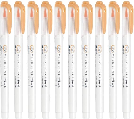 Zebra WFT8-5C-RC-N Highlighter, Mild Color, RC5 Colors