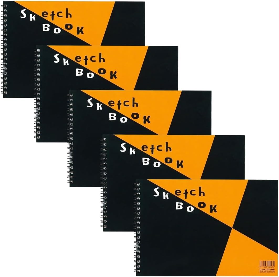 Maruman Sketchbook Design Series S140 B5 set of 5