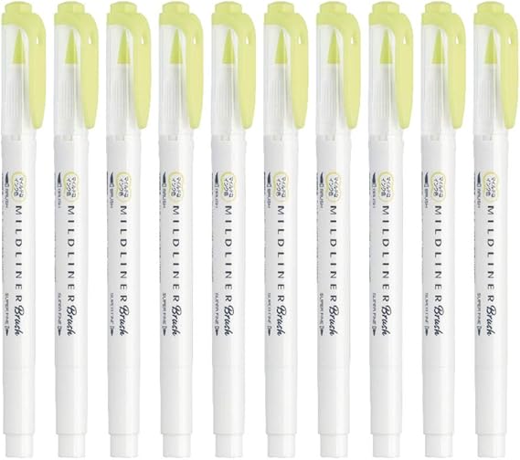 Zebra WFT8-5C-RC-N Highlighter, Mild Color, RC5 Colors