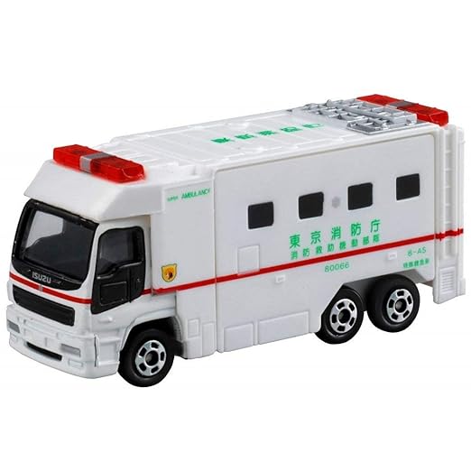 Tomica Super Ambulance 1: 64 Die Cast Scale Model No.116, Multicolor