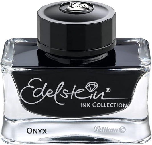 Pelikan Fountain Pen Bottled Ink Onyx Edelstein Official Import