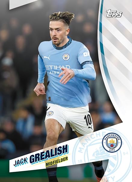 TOPPS Blue Moon Manchester City 2024-25 Hobby Box Blue Moon Manchester City