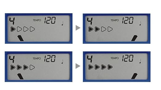 Korg MA1BL Visual Beat Counting Metronome, Blue
