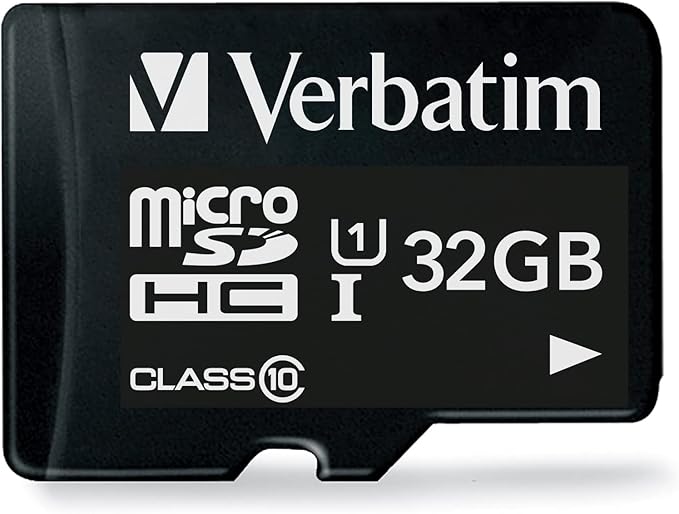 Verbatim MXCN256GJVZ5 MicroSD 256GB Up to 90MB/s UHS-1 U1 Class 10 Secure Domestic Support with I-O Data Devices for Smartphone and Tablet Photo and Video Storage