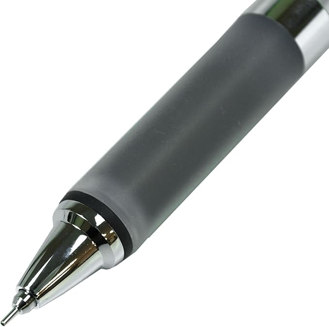 Uni Mitsubishi Uni Alpha-Gel Mechanical Pencil, Automatically Rotating Lead Black