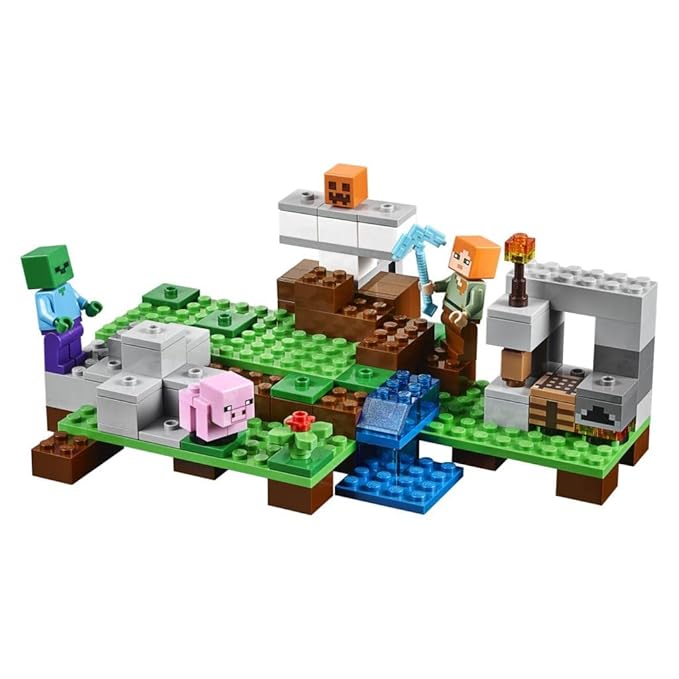 LEGO Minecraft The Iron Golem 21123 Multicolor (208 pieces)
