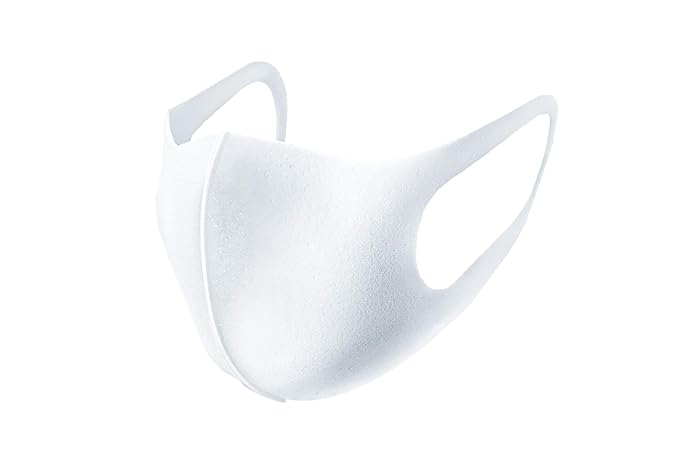 Pitta mask Small Teak 3 Pieces Soft Beige-White Light Gray Each Color 1 Pieces