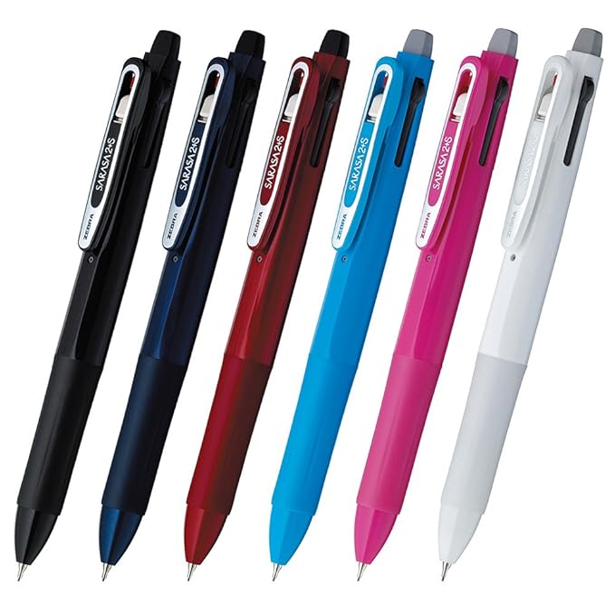ZEBRA Multifunctional Pen 2 Colors + Sharp Sarasa 2 + SB Dark Black SJ2-DBK
