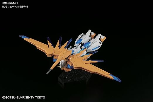 Bandai HGBF Gundam Build Fighters Try Scramble Gundam Color-Coded Pre-Plastic 1/144 Model Kit
