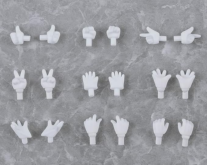 GOOD SMILE Nendoroid Doll Wrist Parts Set, Gloves Ver., White