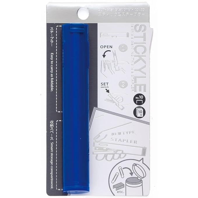 Sunstar Pen Type Stapler Stickyle, White (S4763220)