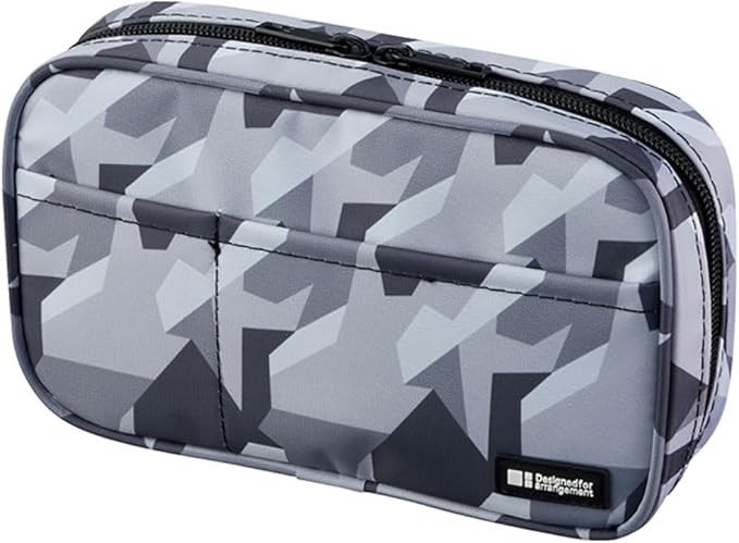 Lihit Lab A7551-11N Pen Case, Book Type, Indigo