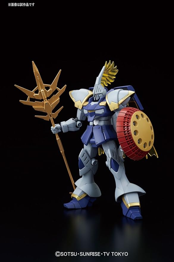 Bandai Hobby HGBF Gyancelot 'Gundam Build Fighters' Action Figure (1/144 Scale)