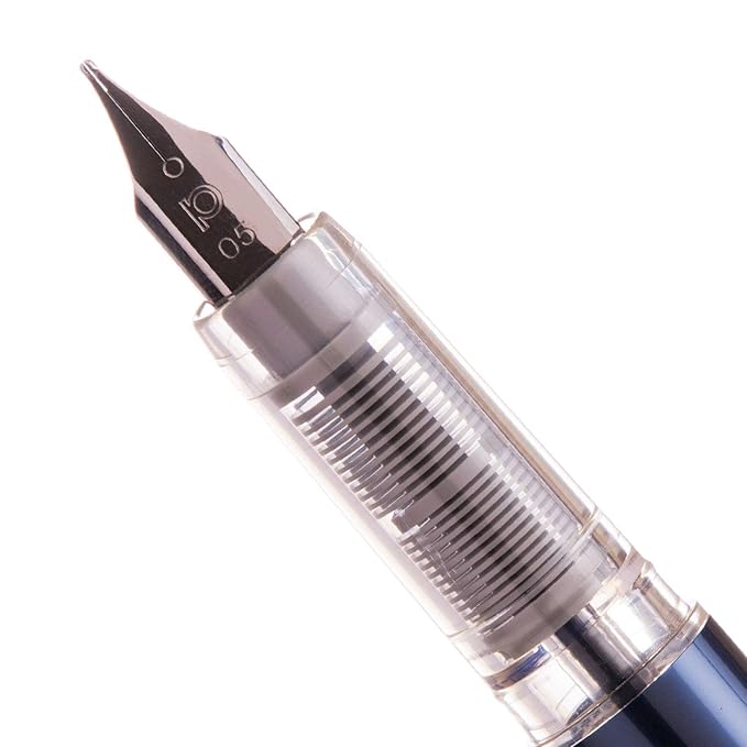 Platinum Fountain Pen Plaisir - 05 Medium Nib - Blue Body- PGB1000-56M