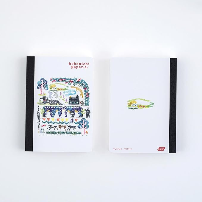 Hobonichi Okumi Iyo/Almost Daily Paper (Z) My Tiny Garden Notebook Accessory